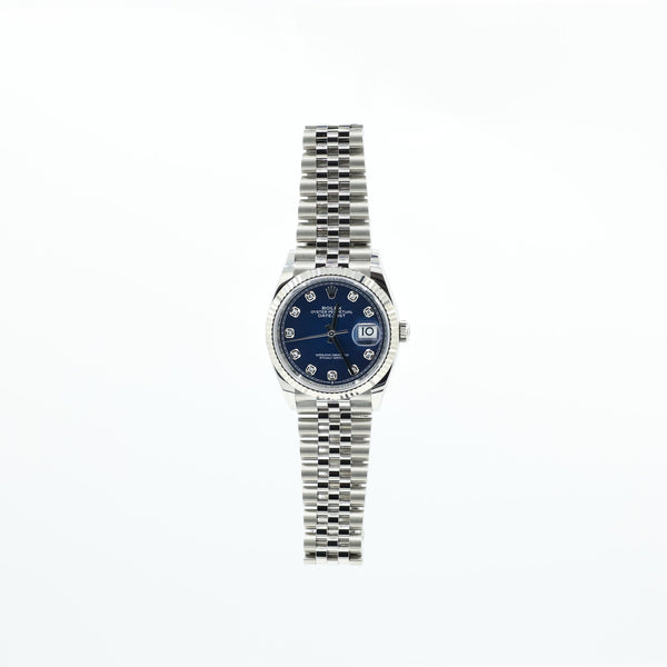 2025 Rolex Datejust 41 | Fluted Bezel | Diamond Dial 126334