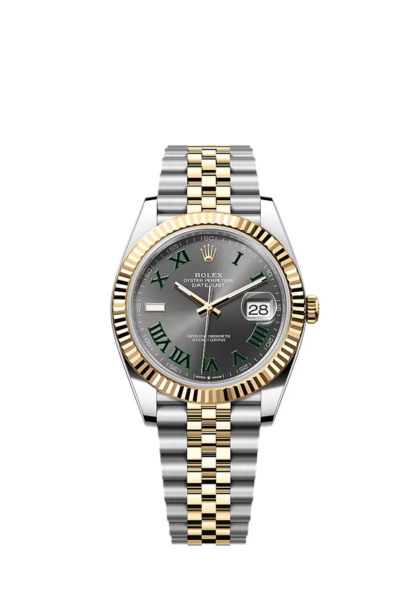 2022 Rolex Datejust - Two-Tone YG Wimbledon - 41mm